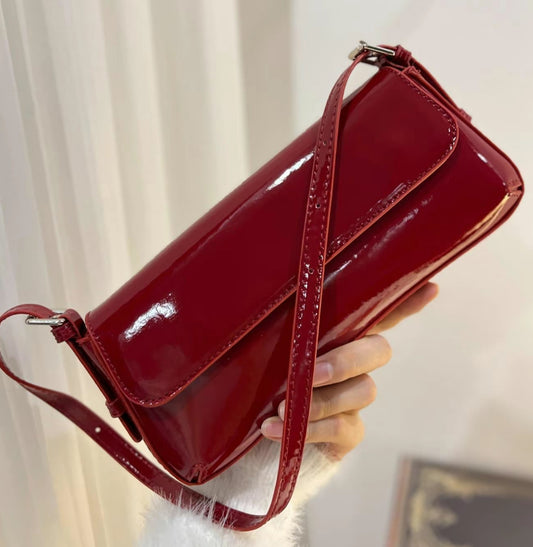 Scarlet Shoulder Purse