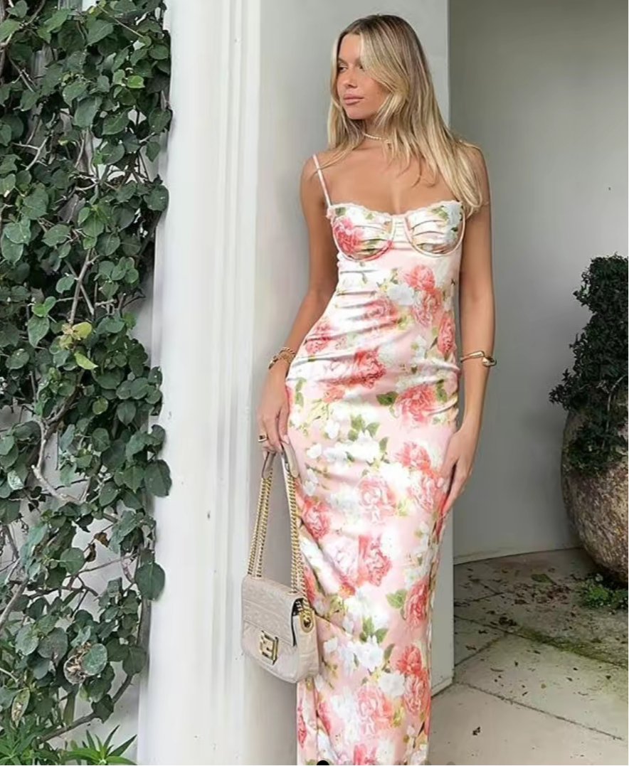Floral Vintage Cami Dress
