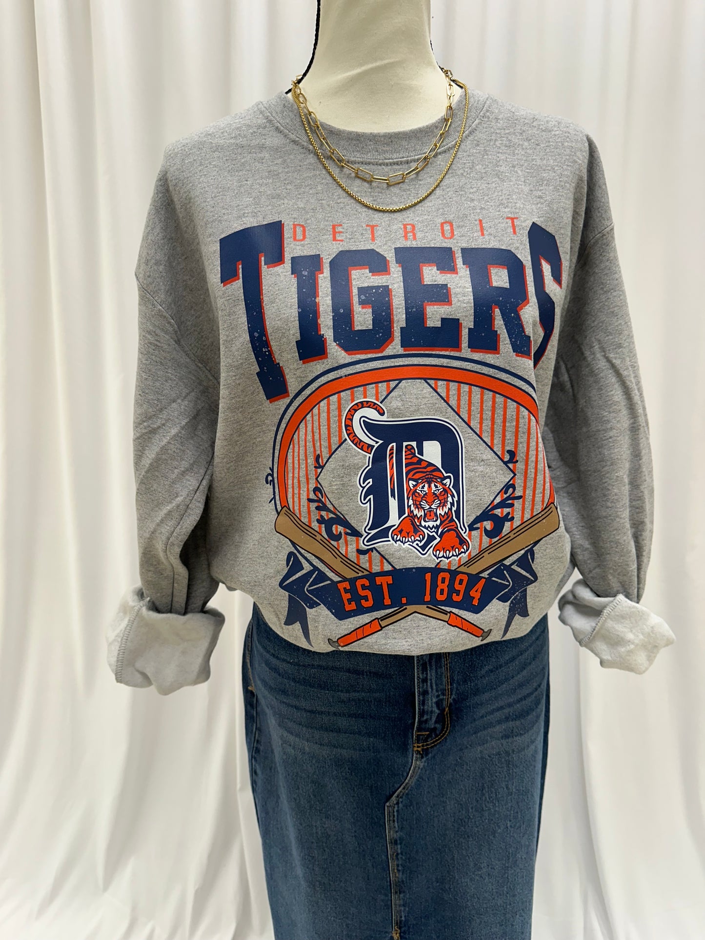 Detroit Tigers Crewneck