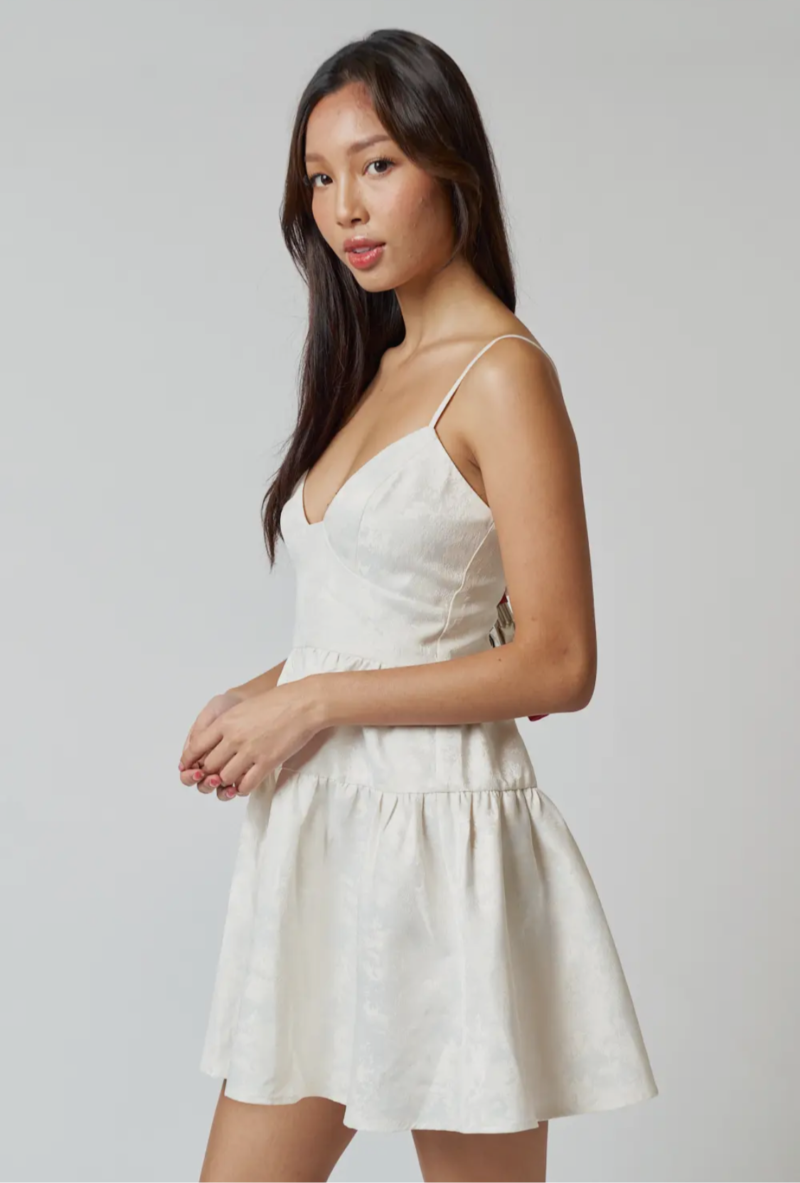Charlotte Satin Dress