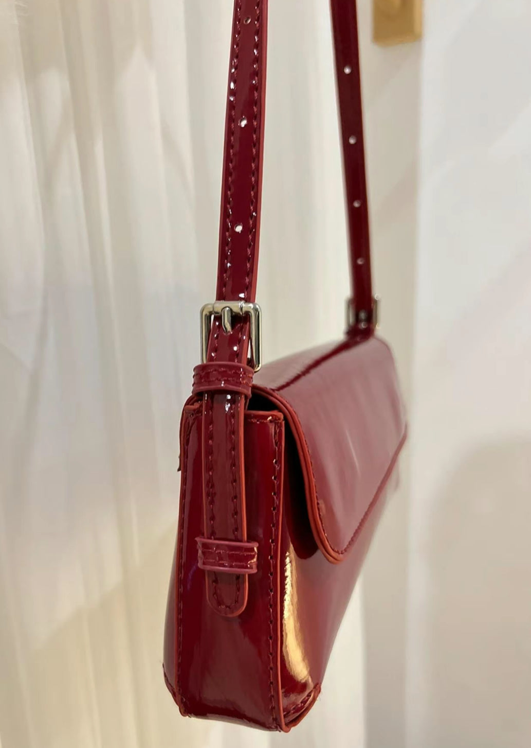 Scarlet Shoulder Purse