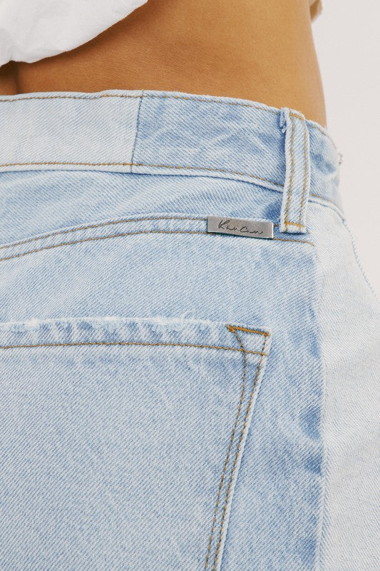 Denim Midi Skirt
